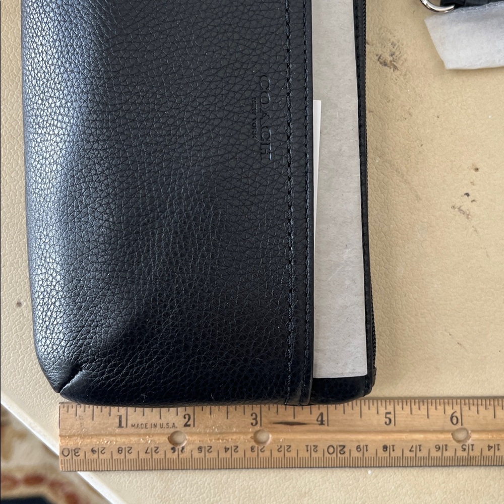 Coach Black Medium Wristlet - Picture 5 of 5
